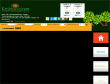 Tablet Screenshot of krishnatheeram.com